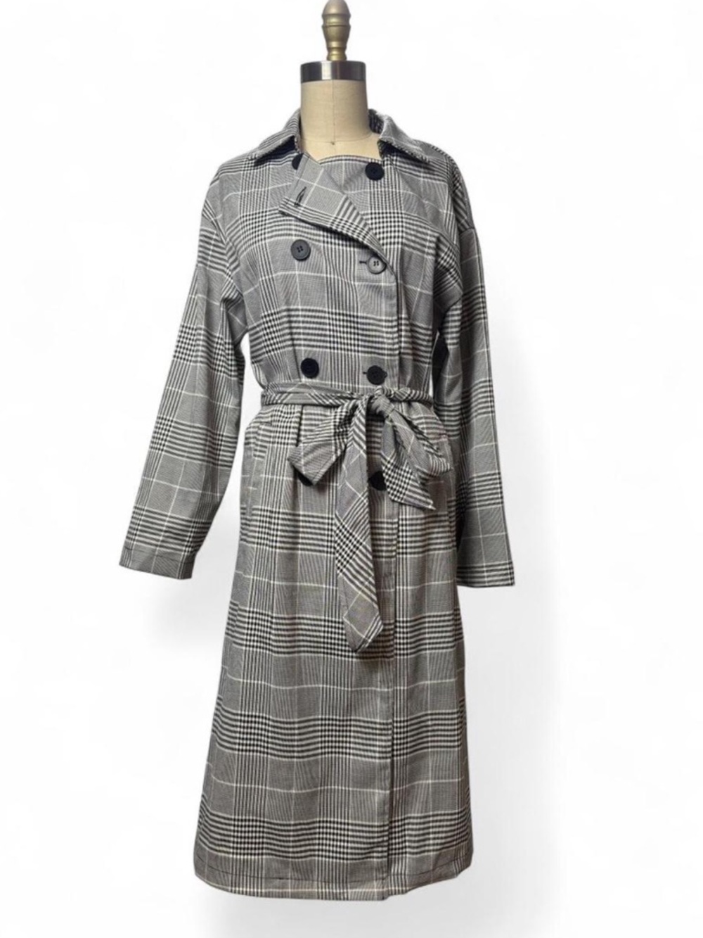 Etophe Studios - B/W Houndstooth Plaid Jacket